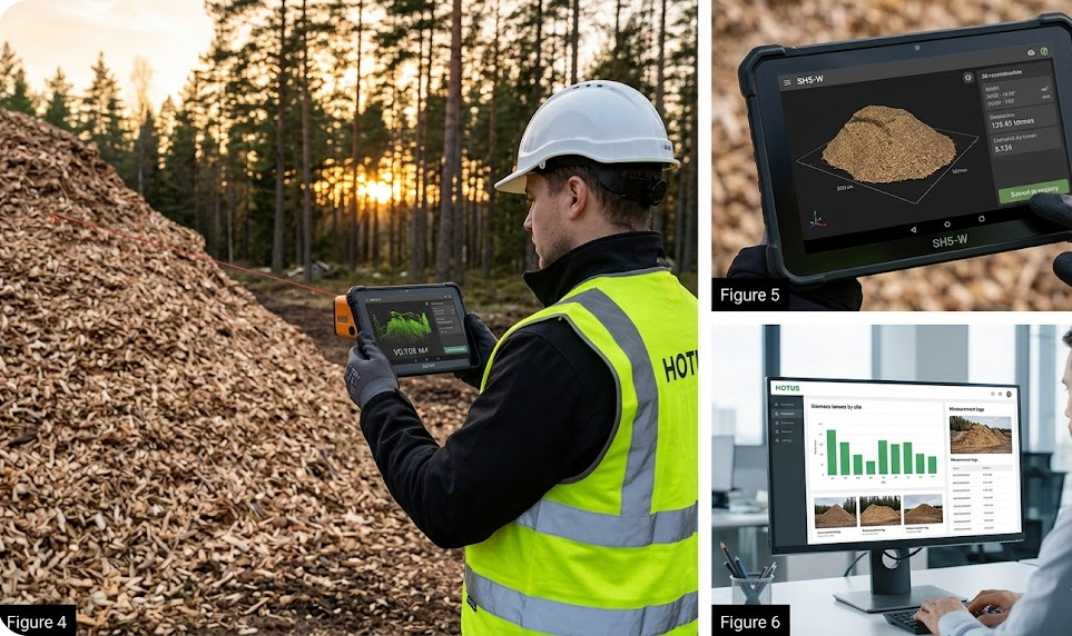 Carbon Removal Forestry LiDAR Penetration Is Low – Your Biomass Stockpile Log Needs A Rugged Windows Tablet(图1)