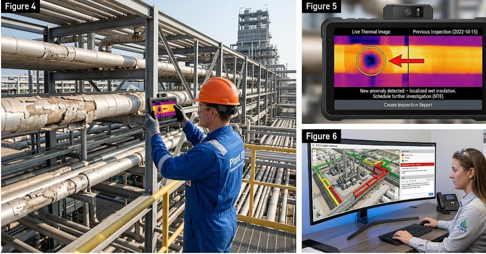 Pipeline Corrosion Under Insulation Is Invisible – Your CUI Inspection Log Needs A Thermal Imaging Windows Tablet(图1)