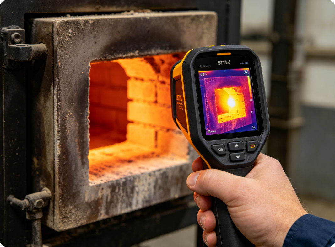 Aluminum Smelter Anode Bake Furnace Flue Damage Is Widespread – Your Thermal Survey Log Needs A High‑Temperature Windows Tablet(图1)