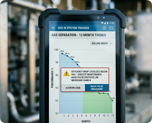 Biomethane Upgrader Membrane Performance Degrades Quickly – Your Pressure Log Needs A Chemical‑Resistant Windows Tablet(图2)