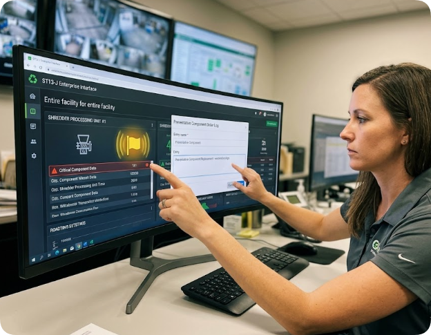 E‑Waste Shredder Blade Wear Is Accelerating – Your Gap Measurement Log Needs A Shock‑Resistant Windows PDA(图3) E‑Waste Shredder Blade Wear Is Accelerating – Your Gap Measurement Log Needs A Shock‑Resistant Windows PDA(图3)