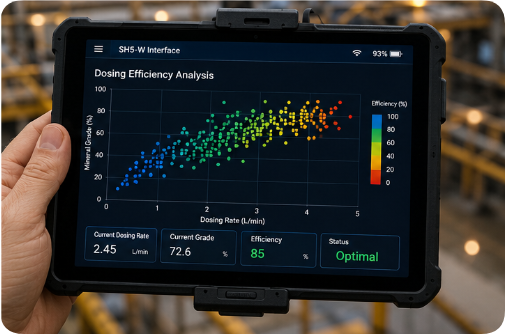 Lithium Flotation Reagent Optimization: Maximizing Mineral Recovery with Enterprise Rugged Tablets(图1) Lithium Flotation Reagent Optimization: Maximizing Mineral Recovery with Enterprise Rugged Tablets(图1)