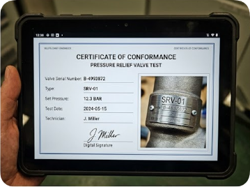 LNG Carrier Cargo Tank Pressure Relief Valve Leak‑Before‑Break Monitoring(图3) LNG Carrier Cargo Tank Pressure Relief Valve Compliance: Enhancing Maritime Safety with Marine-Grade Rugged Tablets(图3)