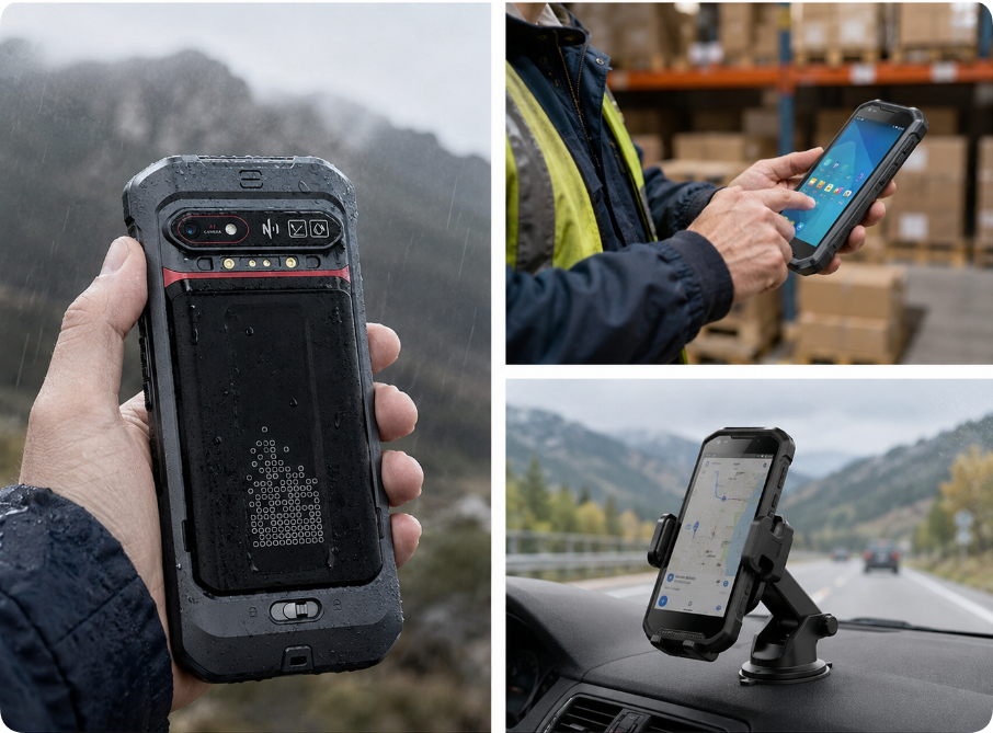 Handheld PDA F505 – Android 13 Full Screen Mobile Data Collection Terminal(图1)