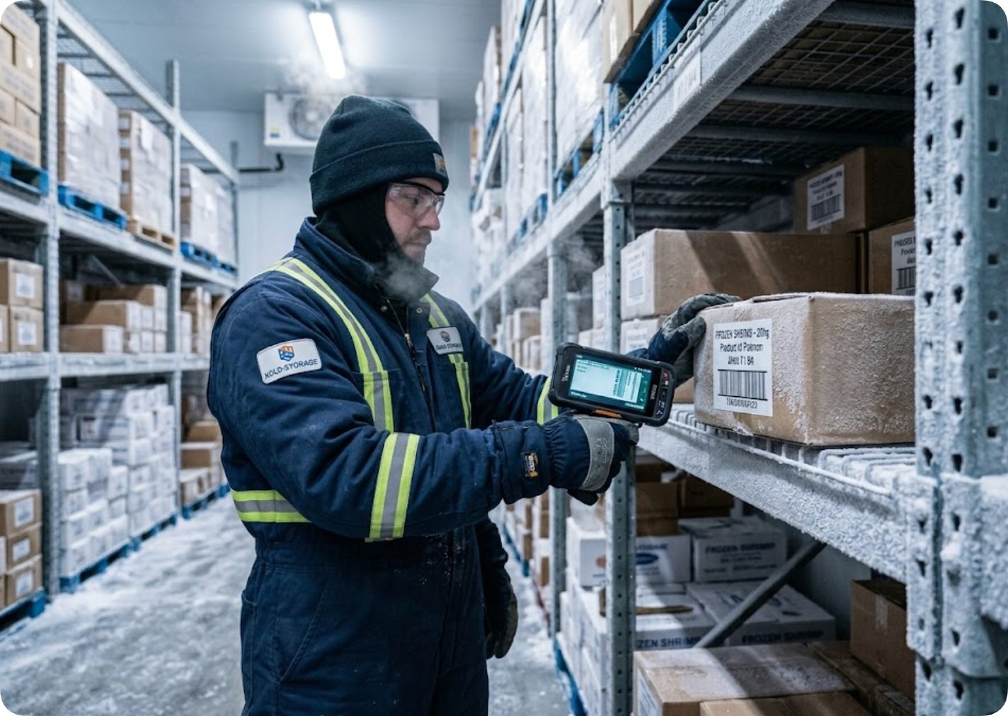 Cold Chain Logistics Demands More: Why Frozen Warehouses Need True Rugged Devices, and How Hotus Delivers(图1)