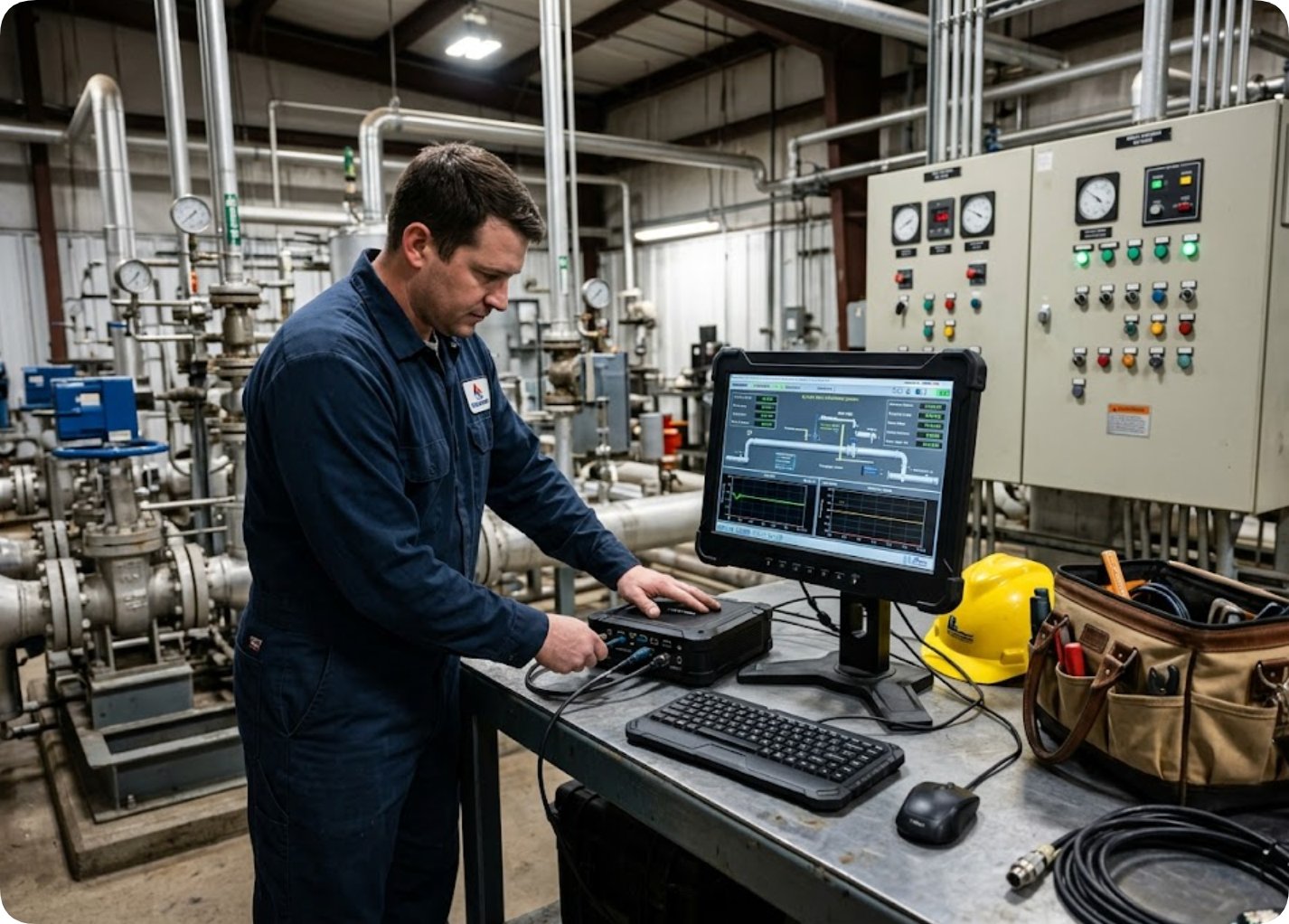 Why Your Field Maintenance Crew Needs a Truly Rugged Mobile Office: The WTR PRO, HTQ10A, and R501 Combo(图1)