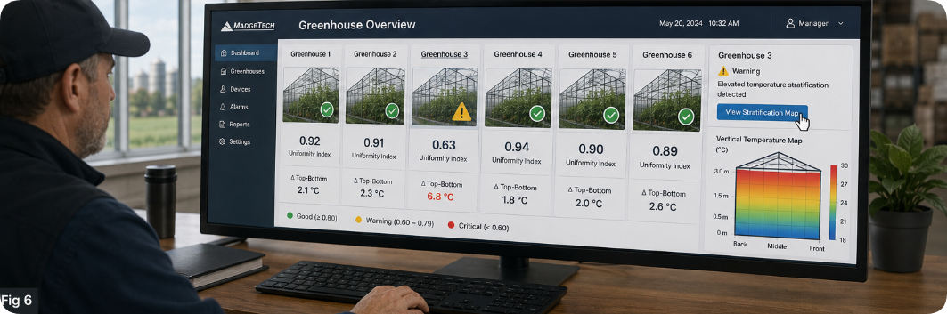 Controlled Environment Agriculture Temperature Stratification Wastes Energy – Your Greenhouse Climate Map Needs a Windows Rugged Tablet(图3) Controlled Environment Agriculture Temperature Stratification Wastes Energy – Your Greenhouse Climate Map Needs a Windows Rugged Tablet(图3)