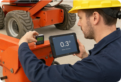 Boom Lift Tilt Sensor Calibration Drift – Your Access Platform Log Needs a High‑Precision Windows Tablet(图1) Boom Lift Tilt Sensor Calibration Drift – Your Access Platform Log Needs a High‑Precision Windows Tablet(图1)