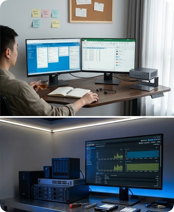 Mini PC for Remote Work and Home Office — Building the Perfect Work-From-Home Setup(图3)