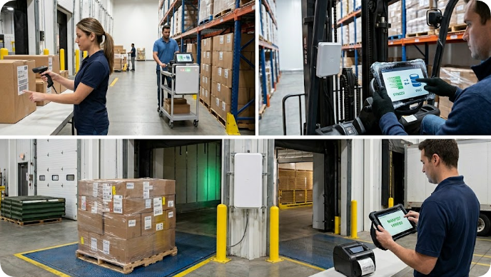 From Scanning Bottlenecks to Real-Time Visibility: How RFID and Rugged Tablets Close the Warehouse Inventory Loop(图1)