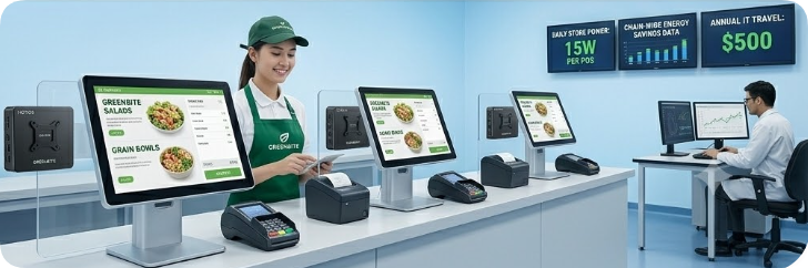 How GreenBite Cut Costs and Counter Clutter: A Restaurant POS Digital Transformation Case Study with Hotus Mini PC and Rugged Tablet(图2) How GreenBite Cut Costs and Counter Clutter: A Restaurant POS Digital Transformation Case Study with Hotus Mini PC and Rugged Tablet(图2)