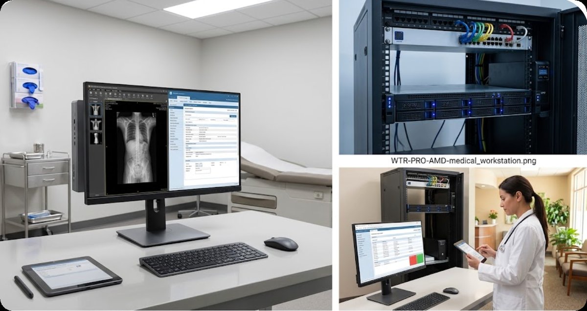 Why Modern Clinics Need a Two-Tier Computing Strategy: HCAR5000 MI and WTR PRO AMD(图3) Why Modern Clinics Need a Two-Tier Computing Strategy: HCAR5000 MI and WTR PRO AMD(图3)