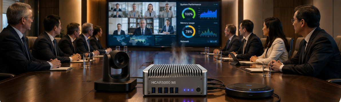 Why a Rugged, Compact Mini PC is the Backbone of a Reliable Video Conferencing All-in-One(图1)