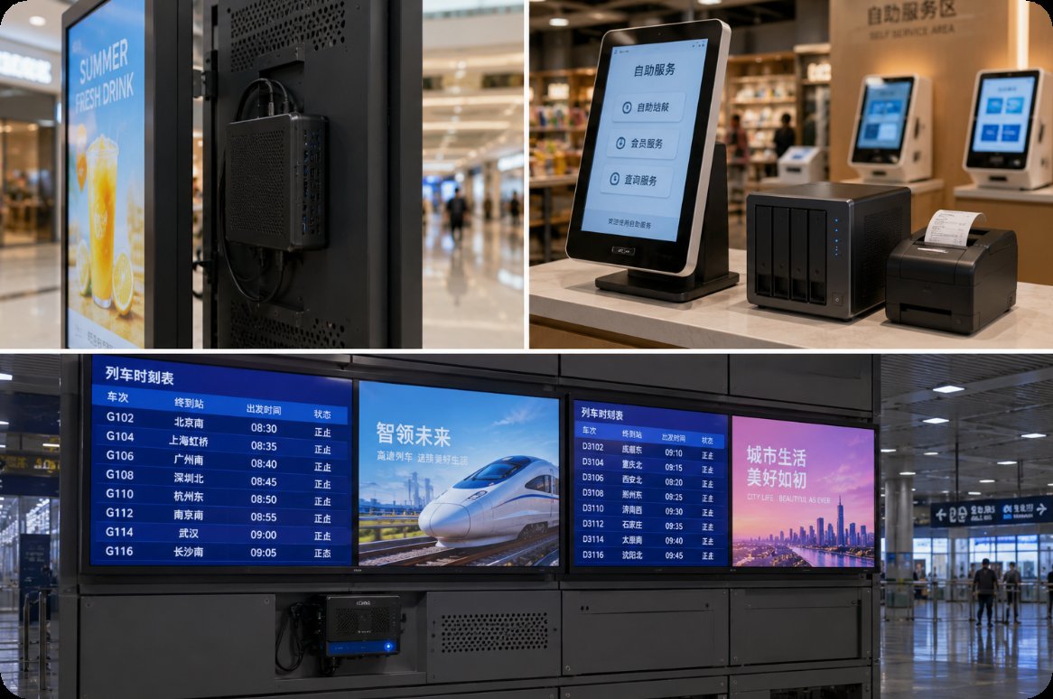 Maintaining Peak Performance: How Hotus Mini PCs Power Reliable Digital Signage and Kiosks(图3) Maintaining Peak Performance: How Hotus Mini PCs Power Reliable Digital Signage and Kiosks(图3)