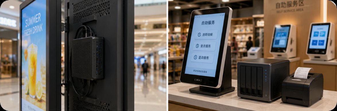 Maintaining Peak Performance: How Hotus Mini PCs Power Reliable Digital Signage and Kiosks(图1) Maintaining Peak Performance: How Hotus Mini PCs Power Reliable Digital Signage and Kiosks(图1)