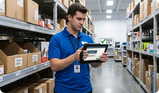 HTYJ10A Rugged Tablet HTYJ10A Rugged Tablet in Retail: Adapting to New Compliance Standards for POS & Inventory Operations(图1)