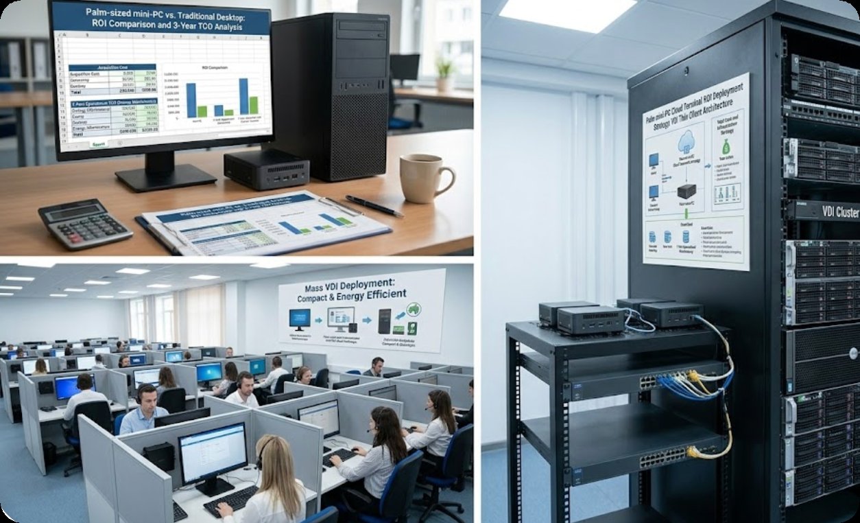 Why a Palm-Sized MiniPC Is the Smartest Investment for Virtual Desktop Cloud Ter
