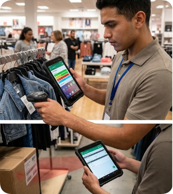 HTXUK10A-55 10" Rugged Tablet HTXUK10A-55 vs ST13-J: Matching Your Retail Workflow with the Right Rugged Tablet(图3)