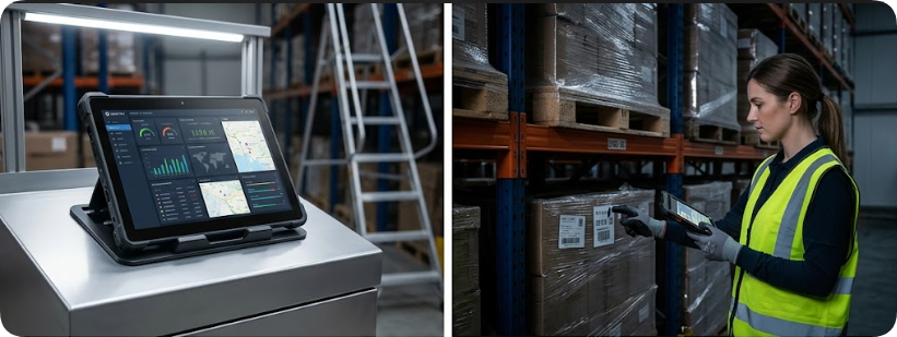 Multi-Device Workflow Selection: ST13-U Windows Rugged Tablet vs. HTNJ08C Android – Performance, Cost, and Fit(图3)