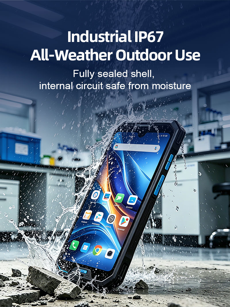 RS51 4G Rugged Handheld Terminal | 6.3" FHD+ | Qualcomm SM6225 Octa-core 2.4GHz | Android 13(图6)