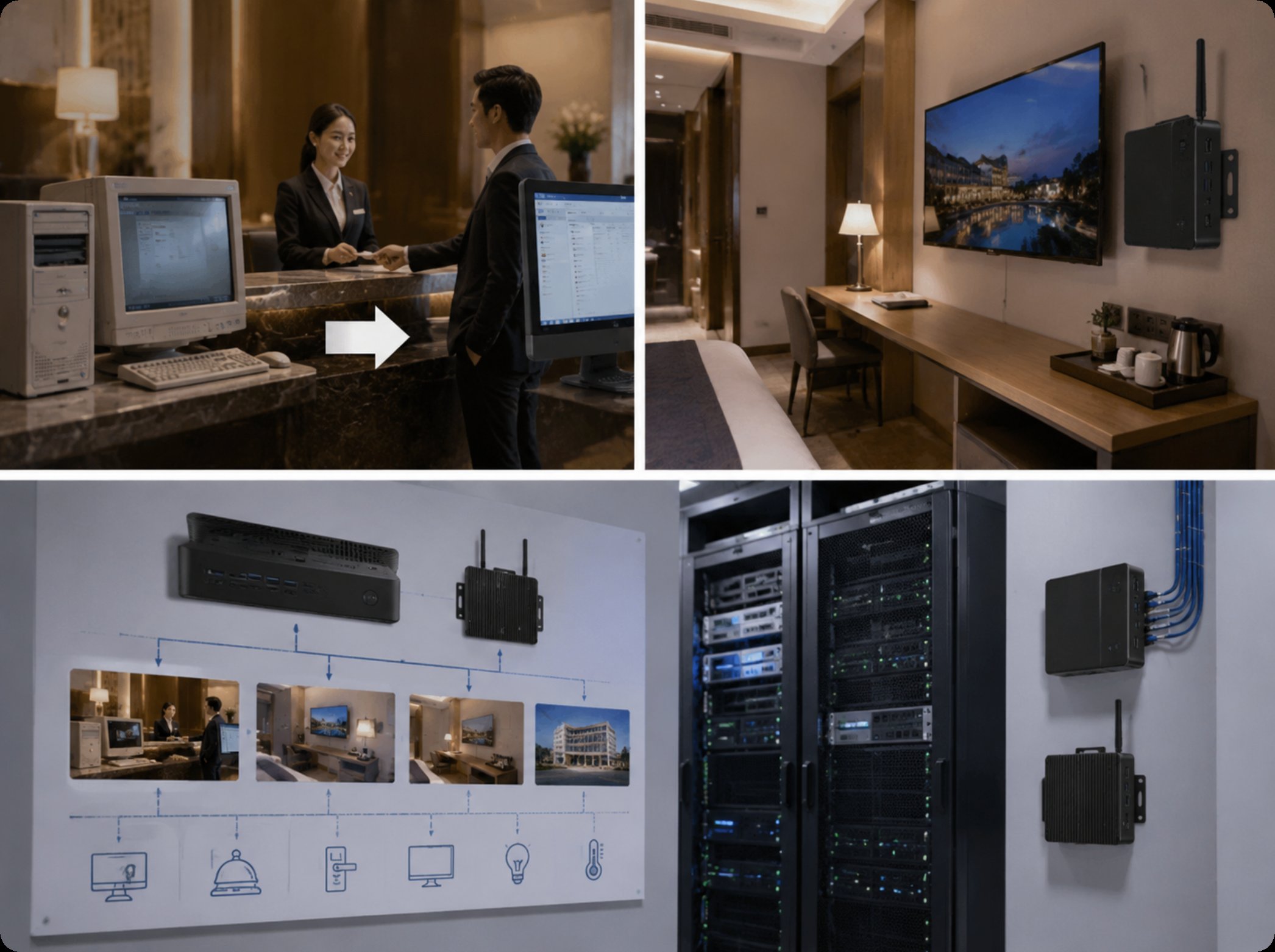 📱 From Check-in to Check-out: How Palm-Sized Mini PCs Are Reshaping Hotel Tech S