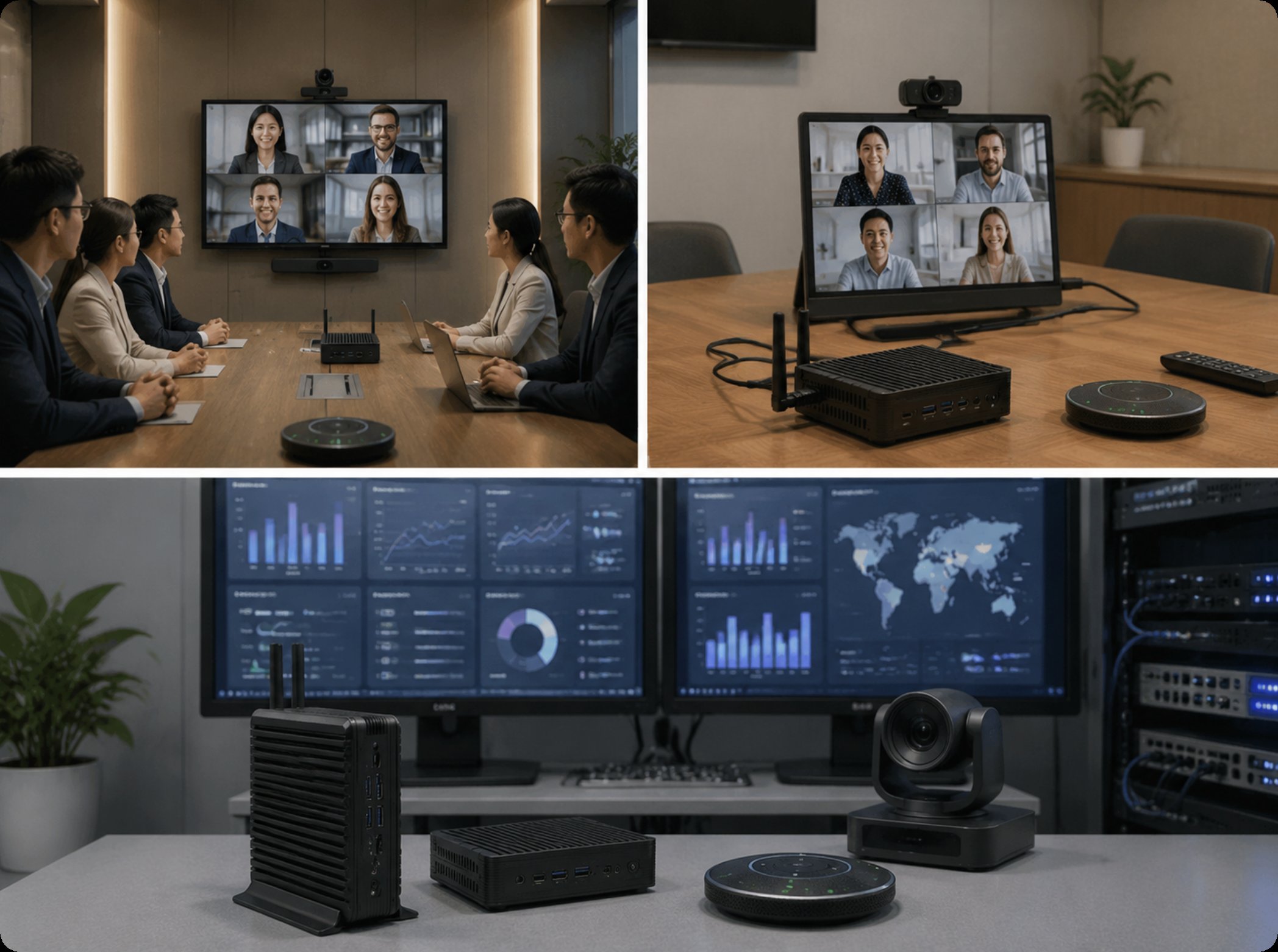 ✅ Why All-in-One Video Conferencing Is the New Standard — and How Mini PCs Power It(图1) ✅ Why All-in-One Video Conferencing Is the New Standard — and How Mini PCs Power It(图1)