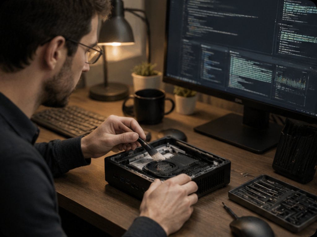 🚀 How to Maintain Peak Performance in Your Home Office: A Maintenance Guide for HCAR5000 MI, Palm-sized miniPC, and WTR PRO AMD(图2)