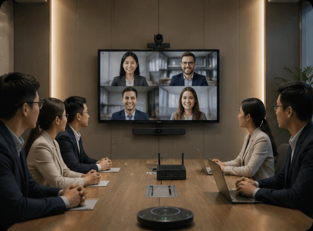 ✅ Why All-in-One Video Conferencing Is the New Standard — and How Mini PCs Power It(图2) ✅ Why All-in-One Video Conferencing Is the New Standard — and How Mini PCs Power It(图2)