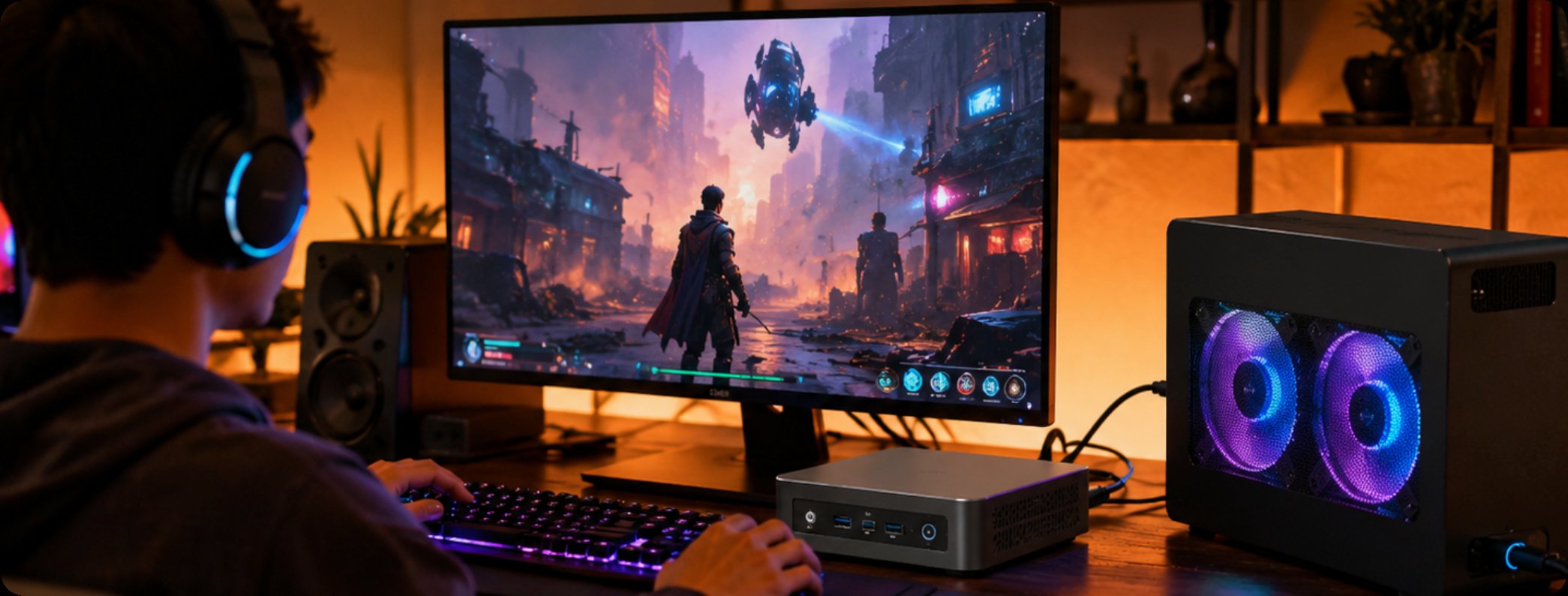 📱 From Console Wars to Couch Co-Op: Why a Mini PC Is the Ultimate Gaming and Home Theater Upgrade(图2) 📱 From Console Wars to Couch Co-Op: Why a Mini PC Is the Ultimate Gaming and Home Theater Upgrade(图2)
