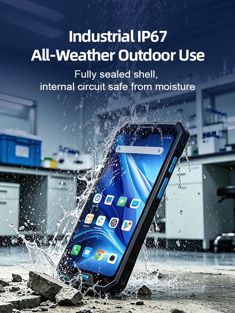 RS50 5G Rugged Handheld Terminal | 6.3" FHD+ | Unisoc Octa-core 2.7GHz | Harmony OS / Android 13(图6) RS50 5G Rugged Handheld Terminal | 6.3" FHD+ | Unisoc Octa-core 2.7GHz | Harmony OS / Android 13(图6)