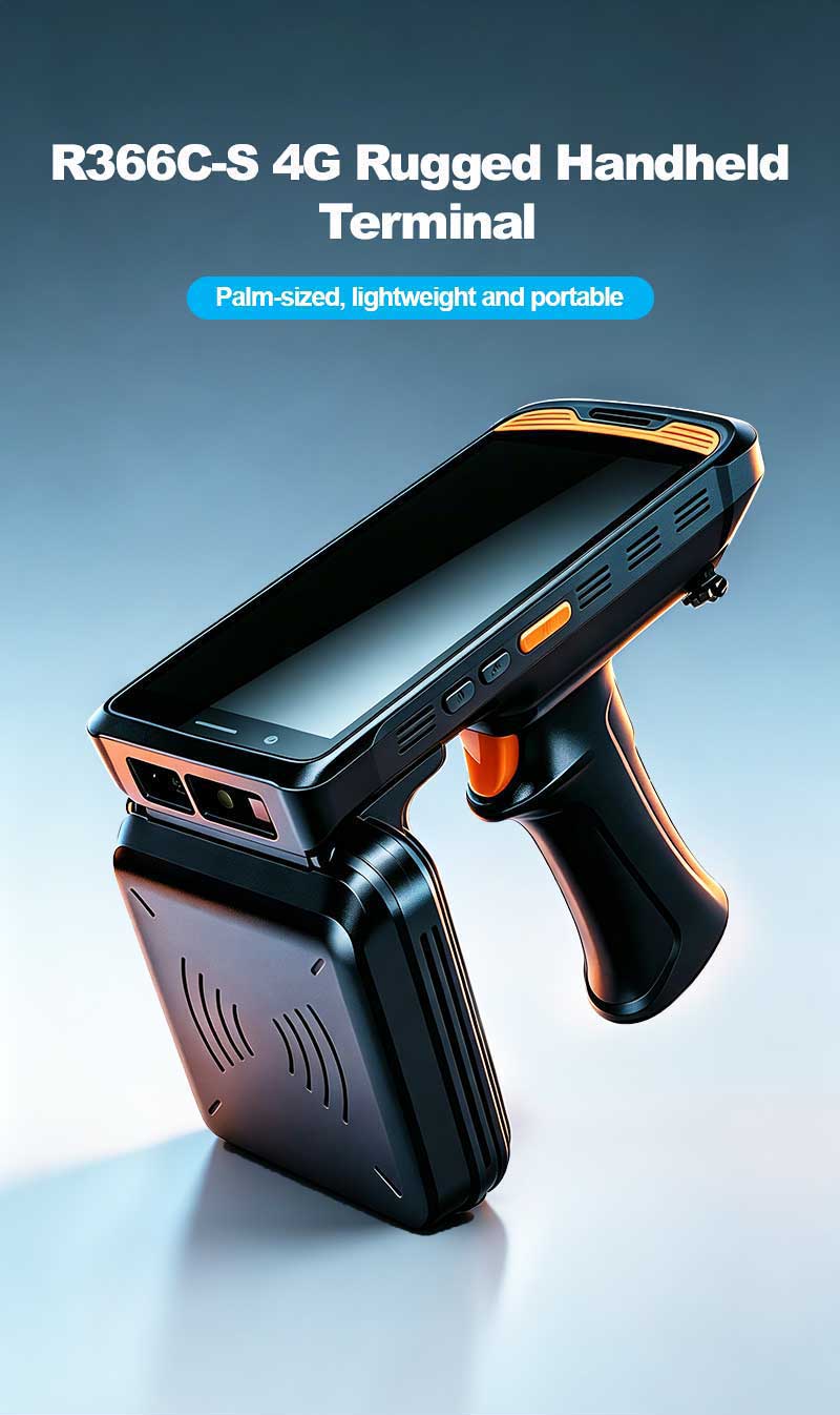 R366C-S 5.5-inch Industrial UHF RFID Reader | Qualcomm SM6225 Octa-core | Impinj E710 | Android 13(图1) R366C-S 5.5-inch Industrial UHF RFID Reader | Qualcomm SM6225 Octa-core | Impinj E710 | Android 13(图1)