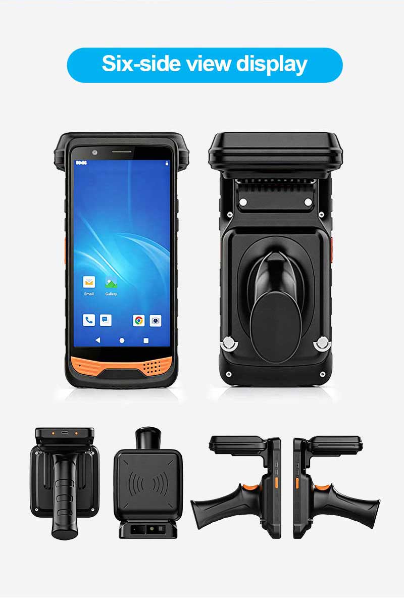 R366C-S 5.5-inch Industrial UHF RFID Reader | Qualcomm SM6225 Octa-core | Impinj E710 | Android 13(图2) R366C-S 5.5-inch Industrial UHF RFID Reader | Qualcomm SM6225 Octa-core | Impinj E710 | Android 13(图2)