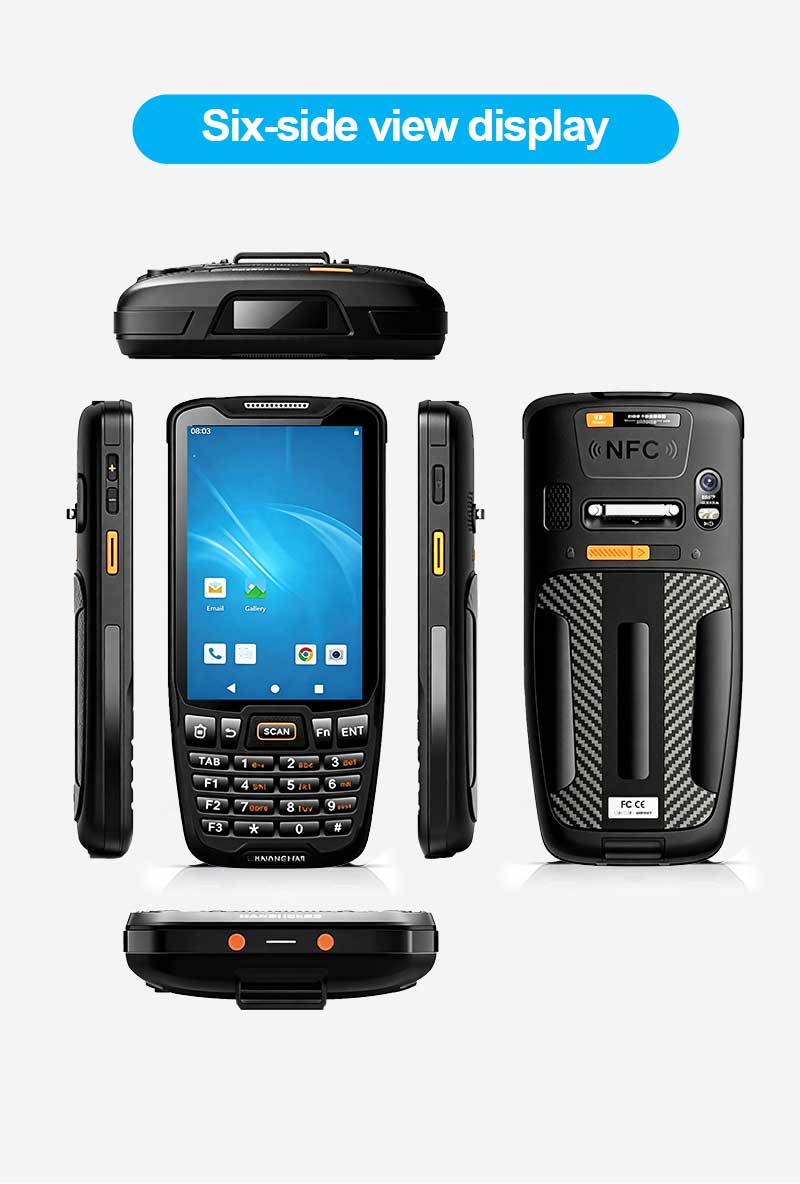R350C 4-inch Industrial PDA | Qualcomm QCM2290 Quad-core | Android 13 | Barcode Scanning & NFC(图2) R350C 4-inch Industrial PDA | Qualcomm QCM2290 Quad-core | Android 13 | Barcode Scanning & NFC(图2)