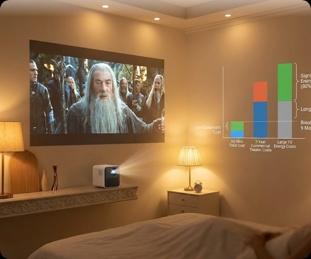 💰 From Laggy Game Nights to Cinematic Weekends: How Hotus Projectors Deliver Real ROI for Your Home Entertainment Hub(图3)