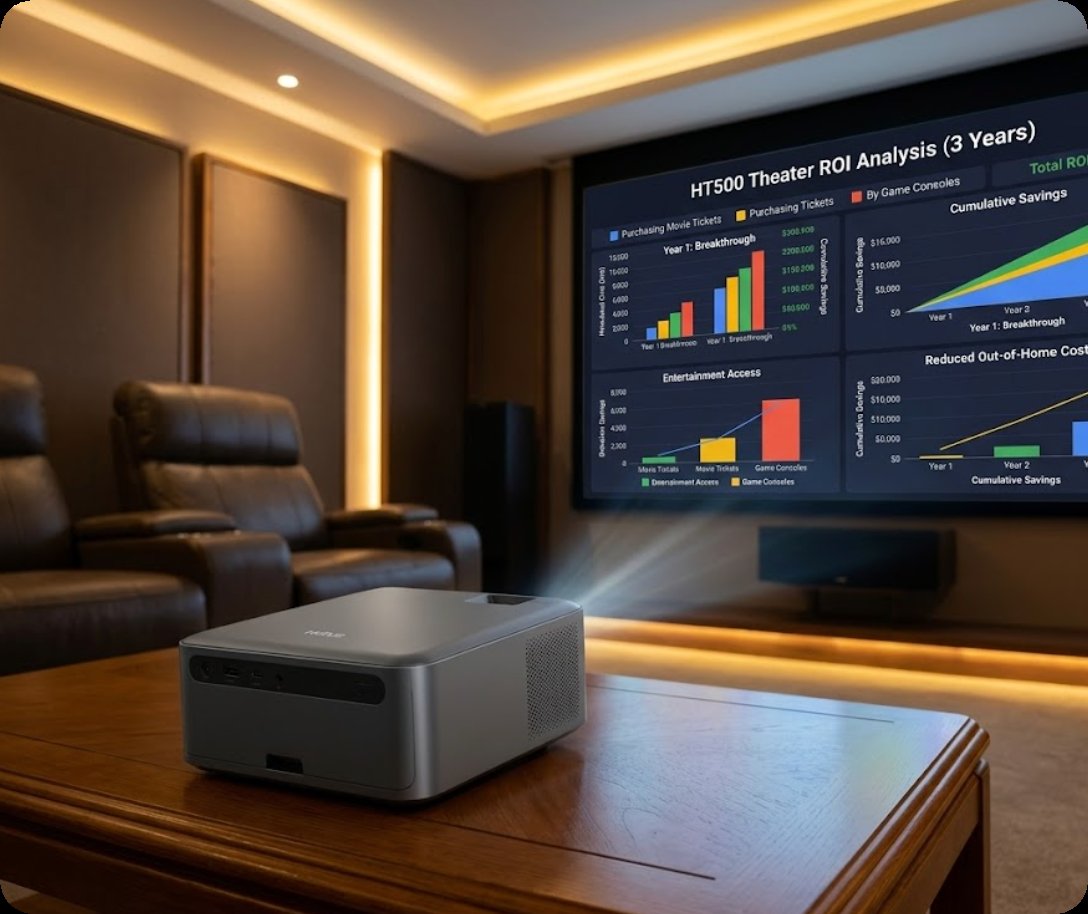💰 From Laggy Game Nights to Cinematic Weekends: How Hotus Projectors Deliver Real ROI for Your Home Entertainment Hub(图2)