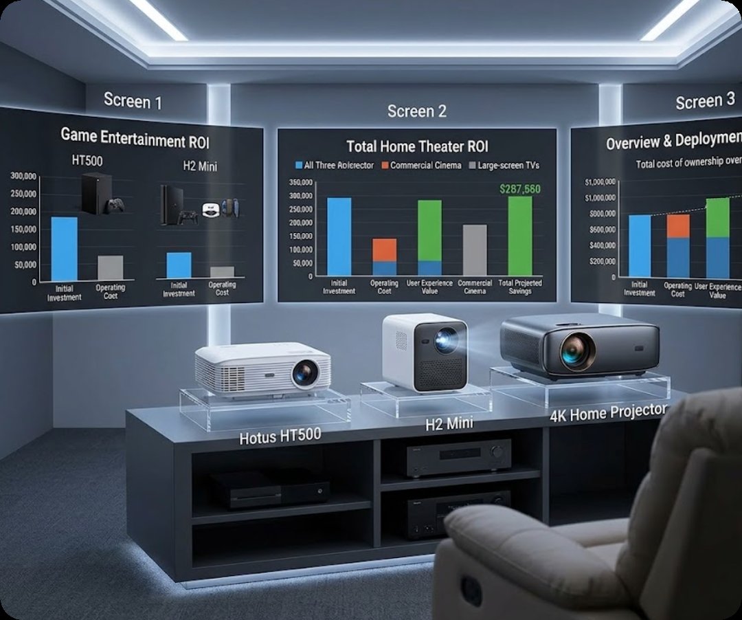 💰 From Laggy Game Nights to Cinematic Weekends: How Hotus Projectors Deliver Real ROI for Your Home Entertainment Hub(图1)