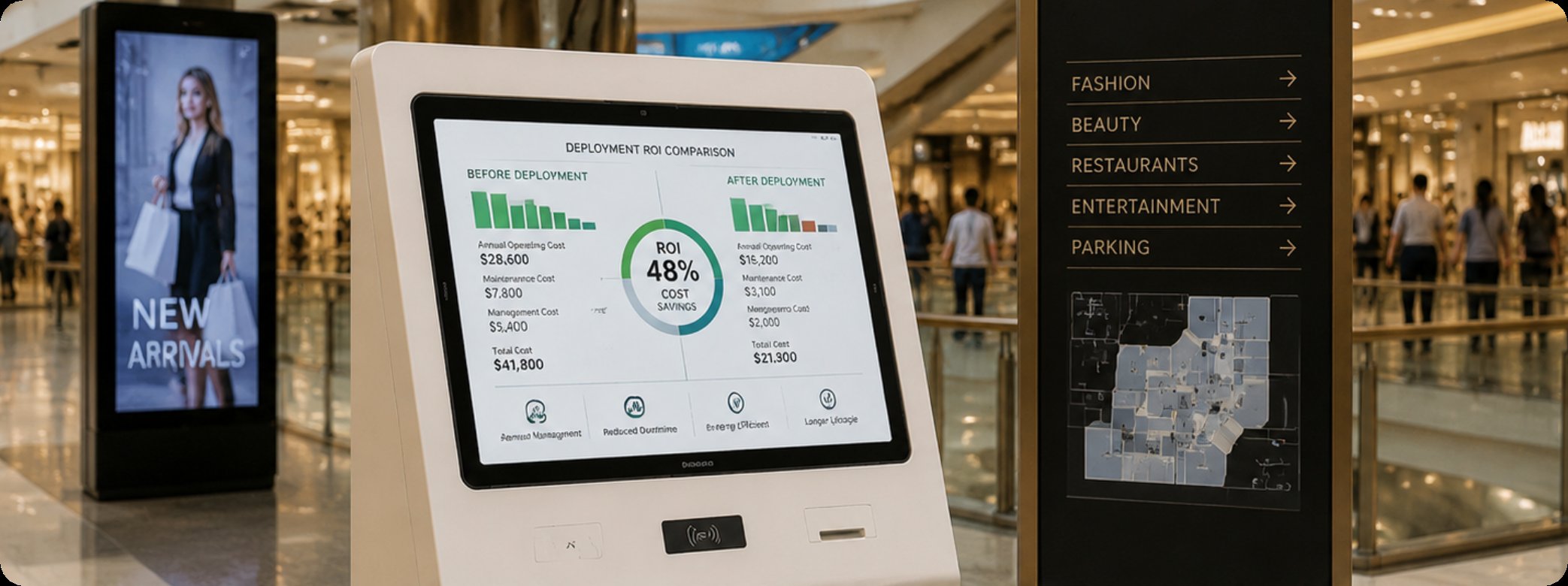 💰 Why Rugged Tablets Are the Hidden ROI Driver in Digital Signage and Self-Service Kiosks(图2)