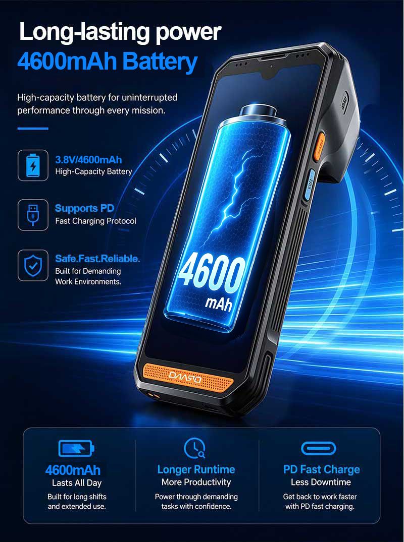Why Multi-Function Industrial PDAs (UHF + NFC + 2D + PSAM) Reduce Device Fleet Costs – R366-S Deep Dive(图9)