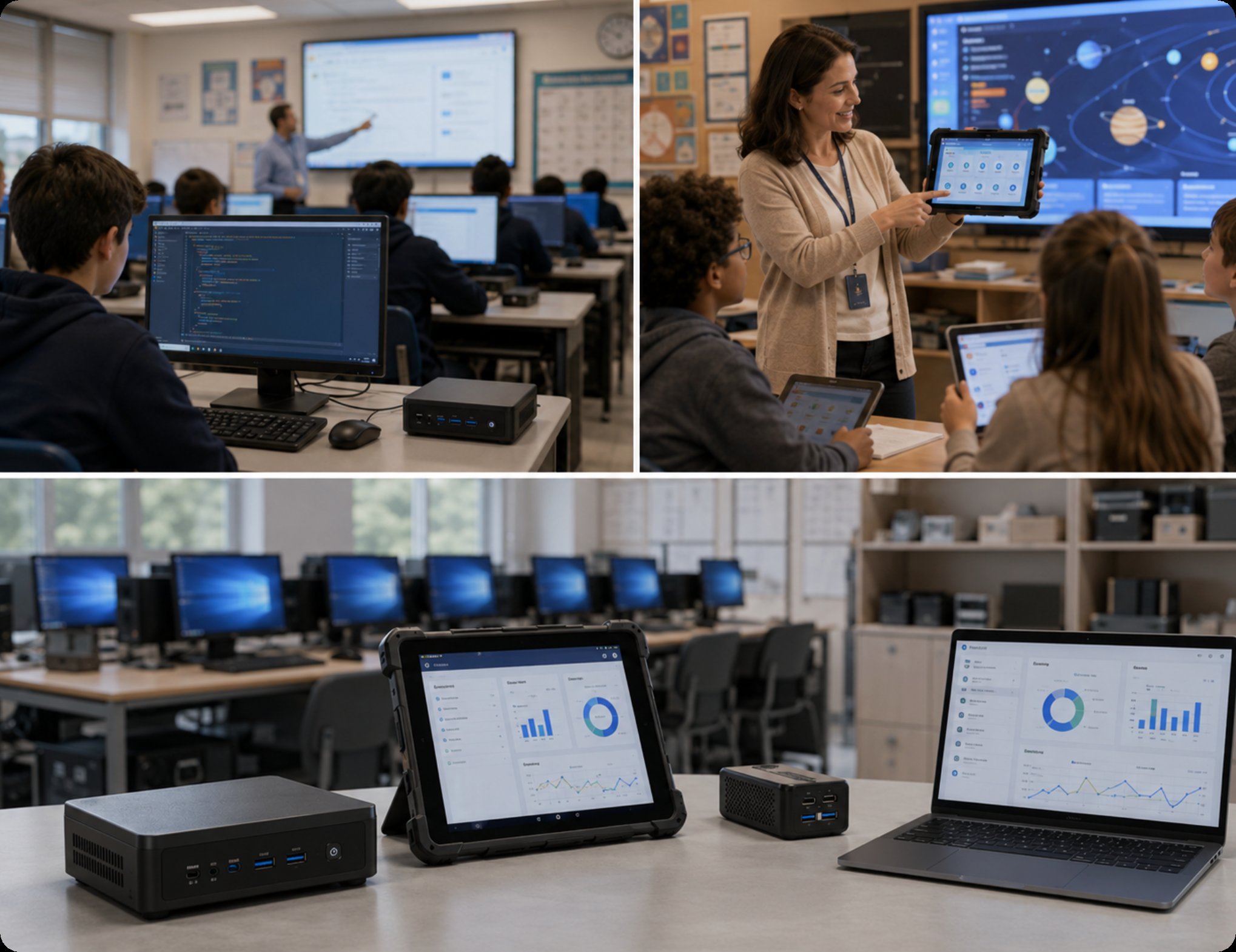🛡️ ST9-M and HTNJ08C Rugged Tablet Transform Education Computer Labs with Measur