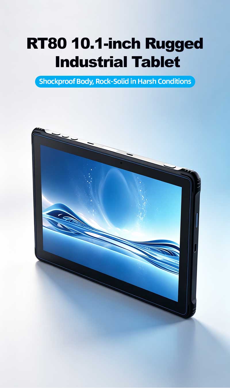 RT80 5G Rugged Tablet | 10.1" FHD 400nit | Unisoc Octa-core 2.7GHz | Harmony OS / Android 13(图1)