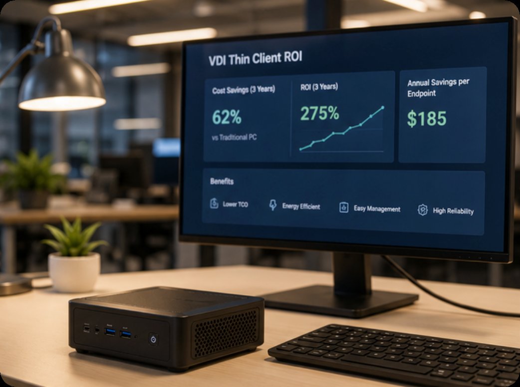 💰 SH5-W / ST11-U / ST13-J Thin Client VDI Deployment ROI Analysis(图3)