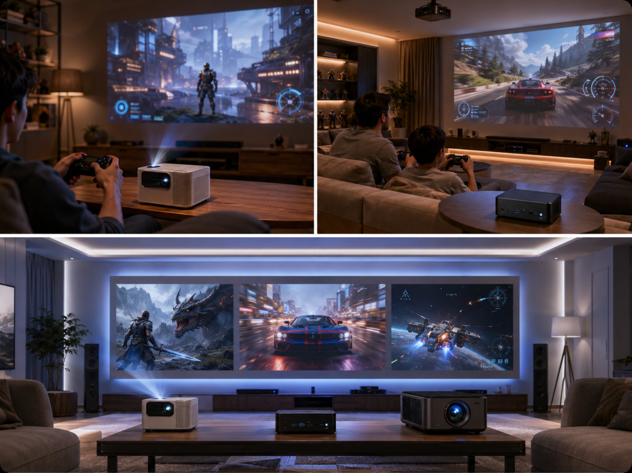 🔮 H2 Mini Portable Projector and ST11-J in Gaming Entertainment Trend Report(图1) 🔮 H2 Mini Portable Projector and ST11-J in Gaming Entertainment Trend Report(图1)