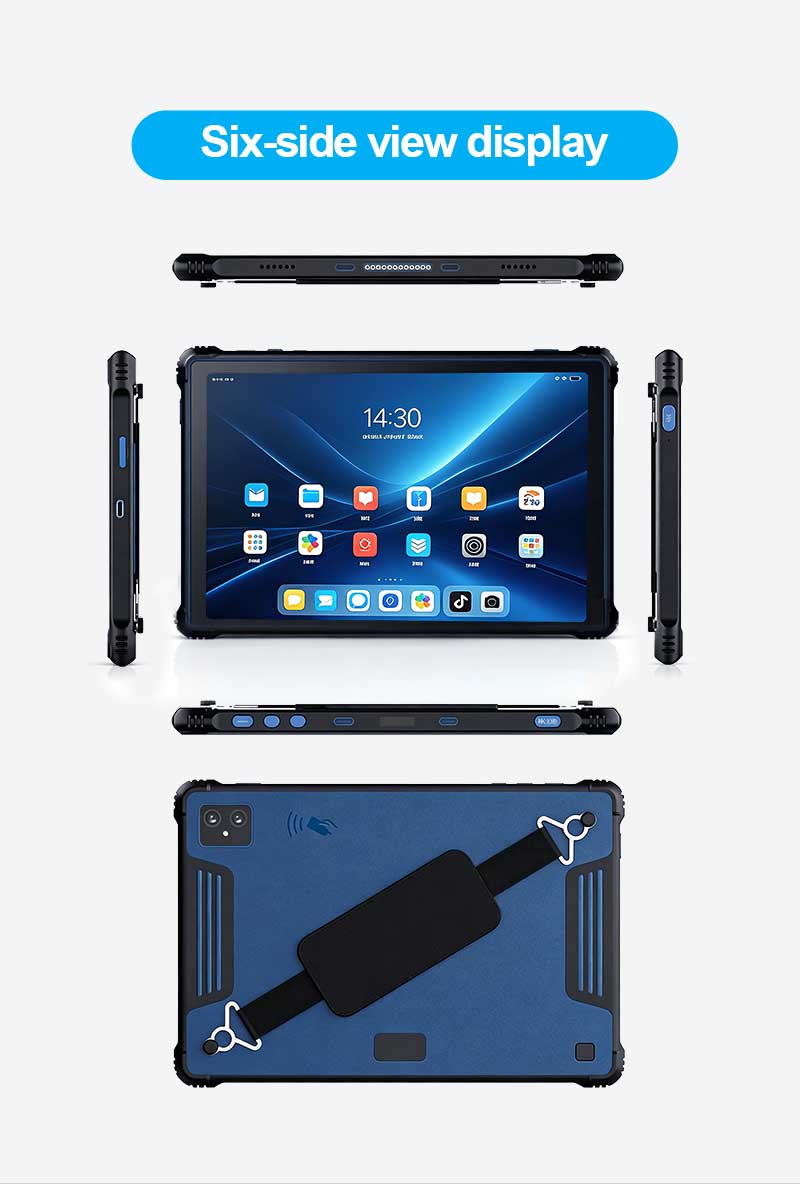 RT82 5G Rugged Tablet | 10.1" FHD 400nit | Qualcomm QCM4490 Octa-core | WiFi 6E | Android 13(图2) RT82 5G Rugged Tablet | 10.1" FHD 400nit | Qualcomm QCM4490 Octa-core | WiFi 6E | Android 13(图2)