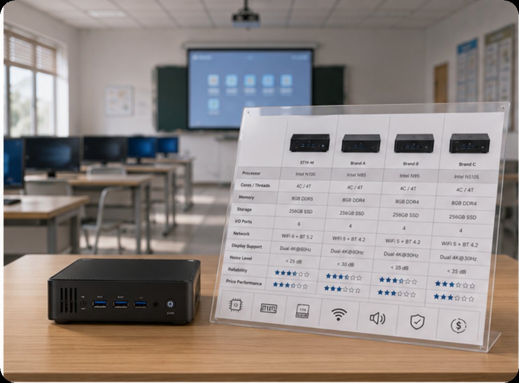 🎓 ST9-M / ST11-M Education Computer Lab Technology Comparison(图2) 🎓 ST9-M / ST11-M Education Computer Lab Technology Comparison(图2)