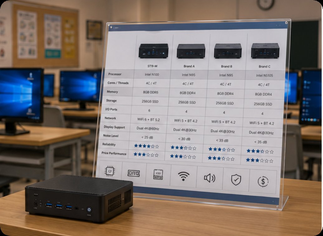 🎓 ST9-M / ST11-M Education Computer Lab Technology Comparison(图3) 🎓 ST9-M / ST11-M Education Computer Lab Technology Comparison(图3)