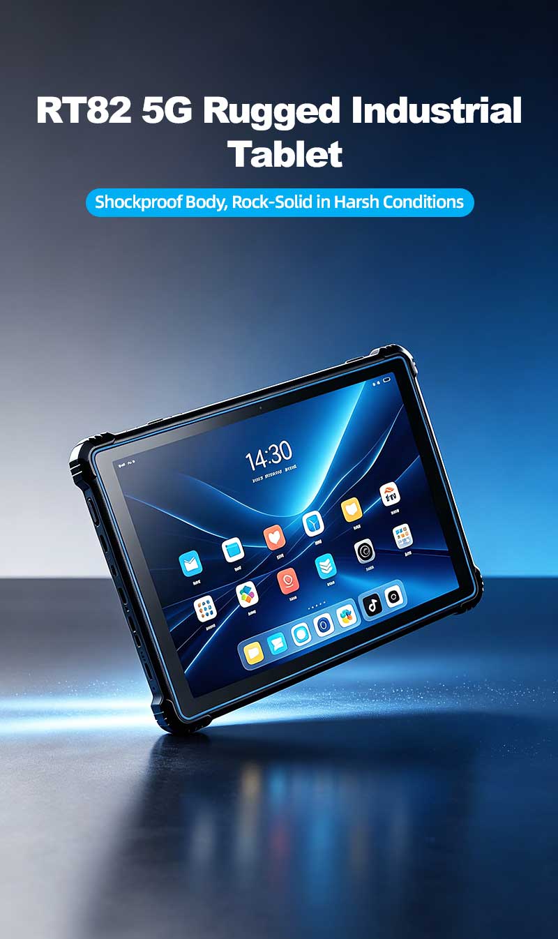 RT82 5G Rugged Tablet | 10.1" FHD 400nit | Qualcomm QCM4490 Octa-core | WiFi 6E | Android 13(图1) RT82 5G Rugged Tablet | 10.1" FHD 400nit | Qualcomm QCM4490 Octa-core | WiFi 6E | Android 13(图1)
