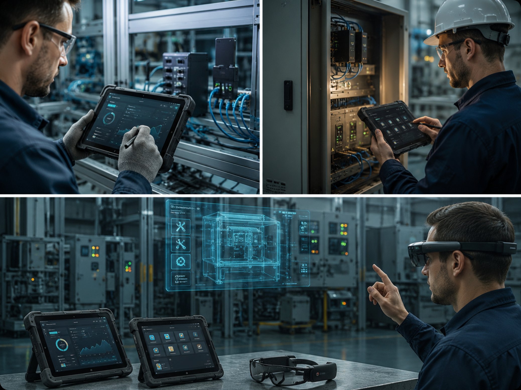 🔧 RT81 Rugged Tablet and HTQ10A Android Rugged Tablet in Industrial Edge Computi