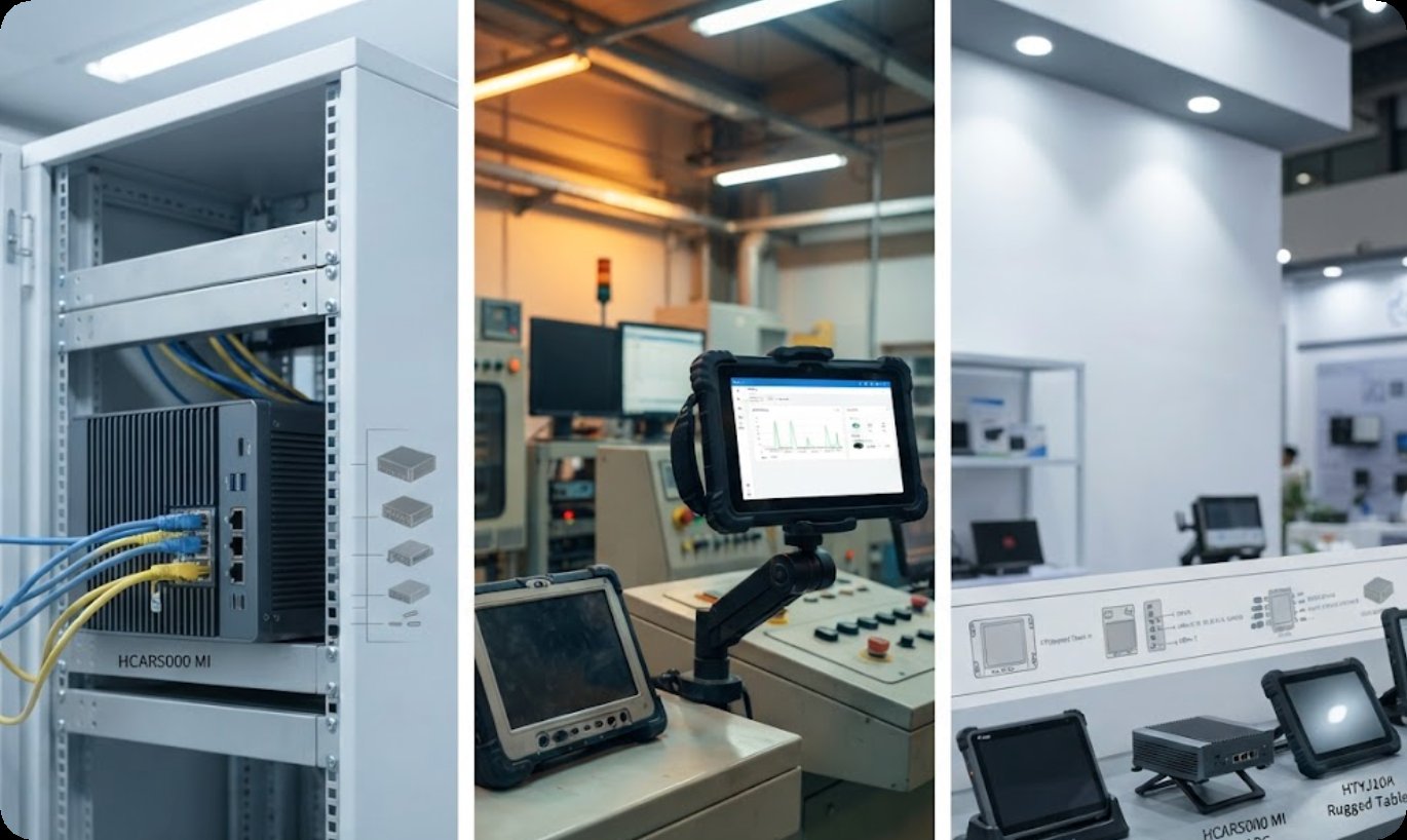 📈 RT82 Rugged Tablet and HCAR5000 MI in Industrial Edge Computing Technology Evo