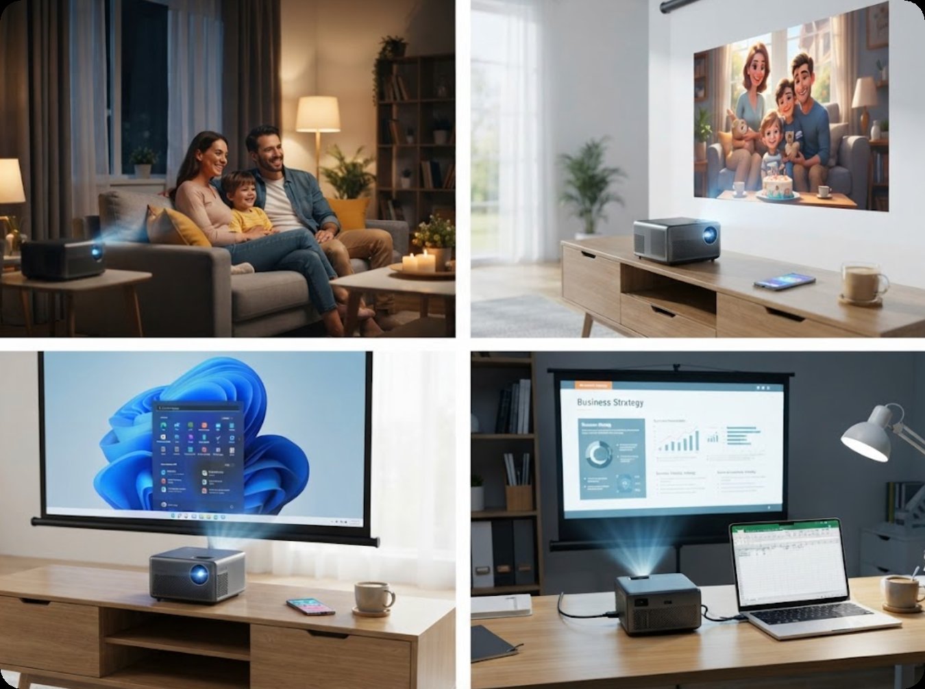 📡 HOTUS HT500 Wireless Projection Computer: Rediscover the Meaning of Home Enter