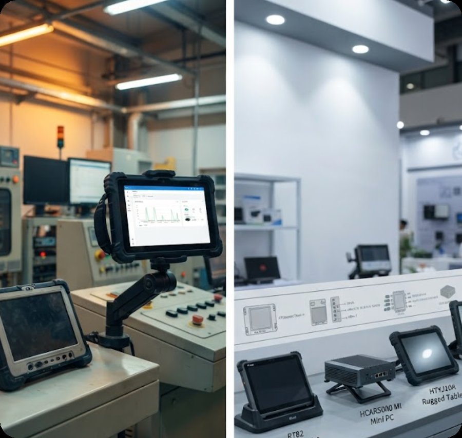 📈 RT82 Rugged Tablet and HCAR5000 MI in Industrial Edge Computing Technology Evolution(图3)